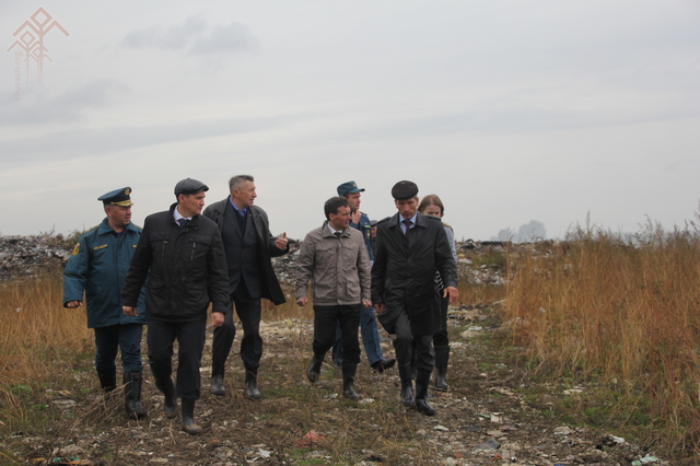 Тӳре-шара Илпеш патӗнчи ҫӳп-ҫап вырӑнне васкать