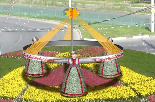 Иван Яковлев проспекчӗпе Мир проспекчӗ хӗресленекен ҫул ҫаври ҫапла пулмалла