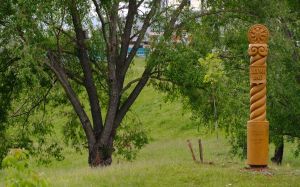 Шорккари юпа. Н. Плотников сӑнӗ