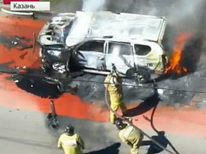 Илдус Файзовӑн сирпӗннӗ машини