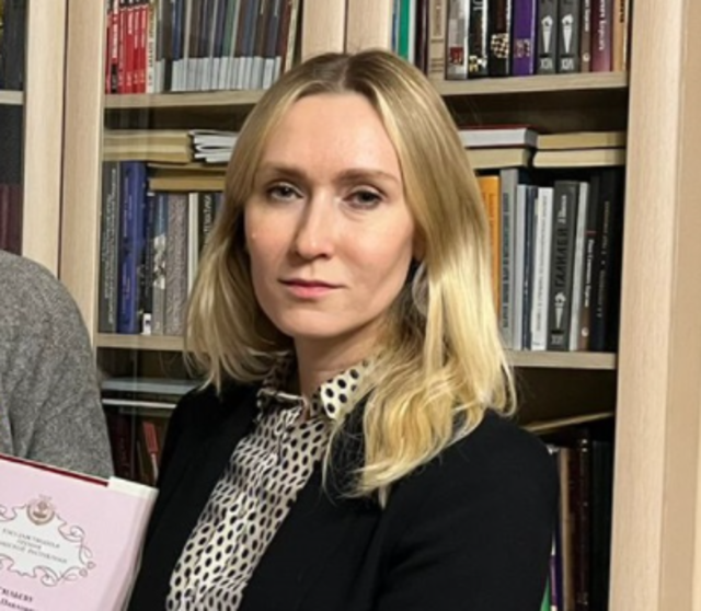 Елена Скворцова. «Ҫыхӑнура» форумран илнӗ сӑнӳкерчӗк