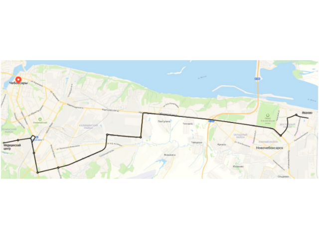 Ҫӗнӗ маршрут