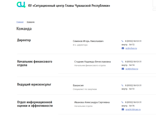 sc.rchuv.ru сайтран илнӗ скриншот