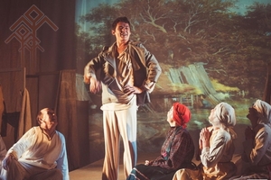 «Чӗрӗ сӑмах» спектакльти сыпӑк