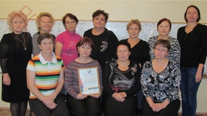 «Ҫӑлтӑрчӑк» ача-пӑча пахчинче ӗҫлекенсем