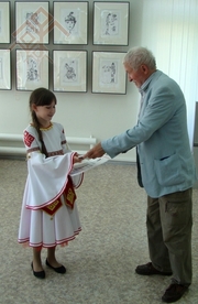 Ҫӗнтерӳҫӗсене Праскки Витти чысланӑ самант